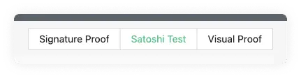 Satoshi Test Button