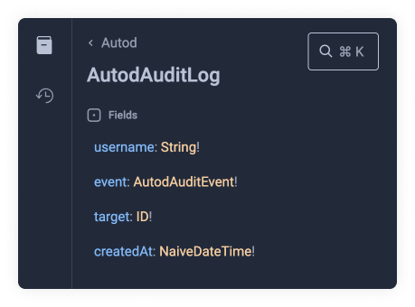 Graphiql Audit Log