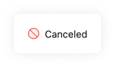 Transaction Status Cancelled