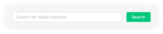 Wallet Address Search Bar