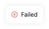 Failed