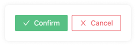 Confirm Cancel Buttons