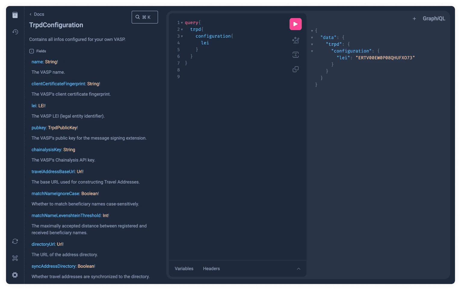 Graphiql Docs