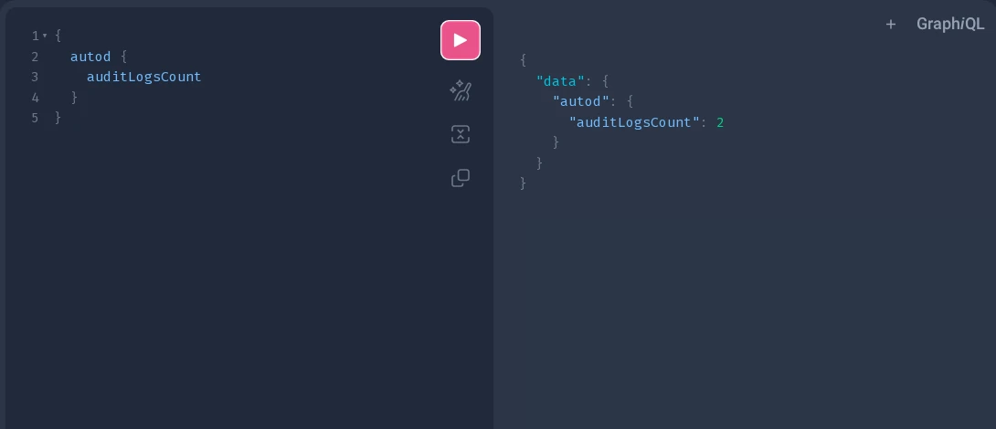 Graphiql Query Nested Type Result