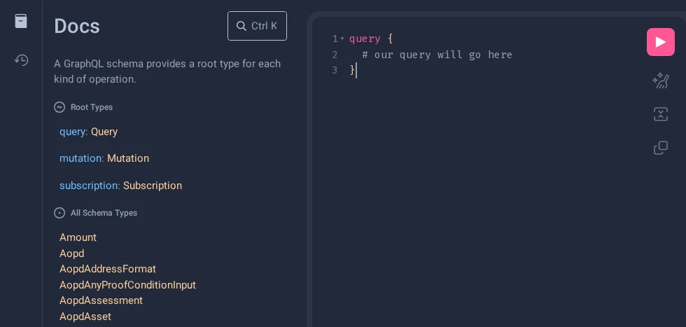 Graphiql Query