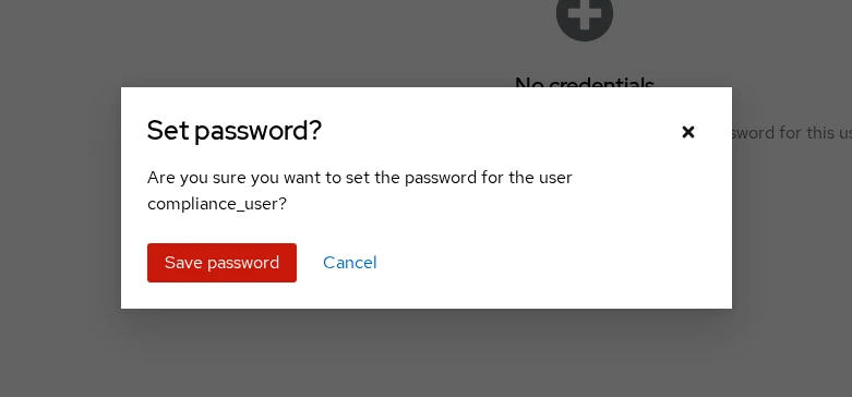 Keycloak Confirm Password