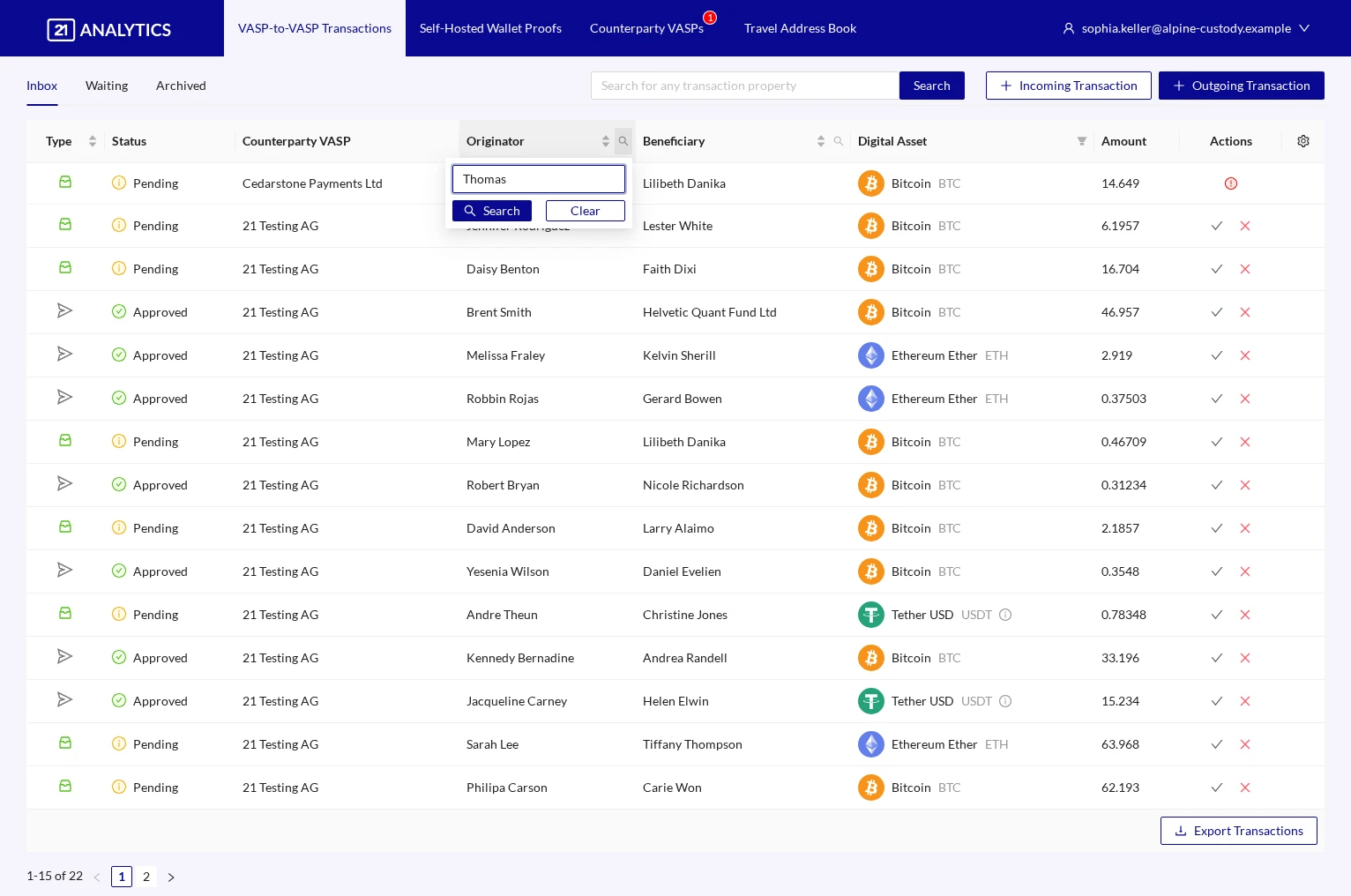 Filtering Overview